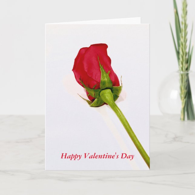 Festiva Tarjeta feliz del el día de San Valentín (Anverso)