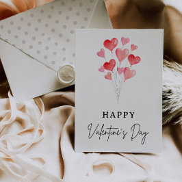 Festiva Tarjeta Feliz Día de San Valentín 