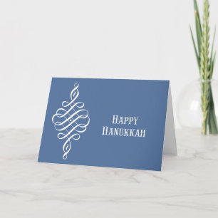 Festiva Tarjeta feliz Hanukkah