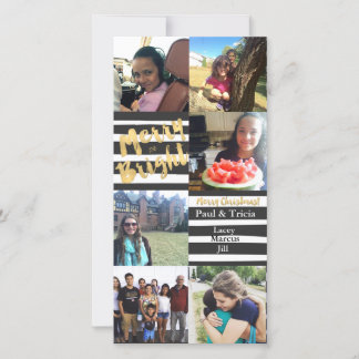 Festiva Tarjeta feliz y brillante del día de fiesta de la