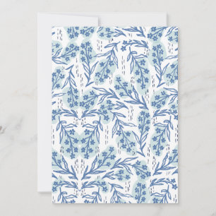 Festiva Tarjeta Floral Vintage