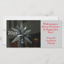 Tarjeta fotográfica anual Crystal Star