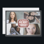 Festiva Tarjeta fotográfica Chalkboard Red Fraude<br><div class="desc">Esta rústica tarjeta estilo pizarra está hecha exclusivamente para Zazzle y es perfecta para un correo nostálgico y moderno de vacaciones. El sentimiento marqués en rojo acentúa tu foto con tipografía blanca. Añada un sello de vacaciones de Envelopments de nuestra extensa colección de correos para que coincida perfectamente con su...</div>