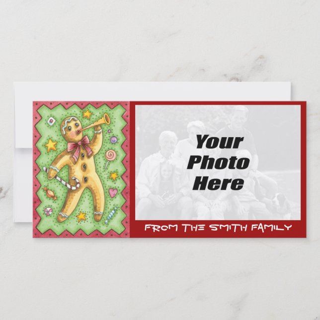 Festiva Tarjeta fotográfica Cookie - NUEVA (Anverso)