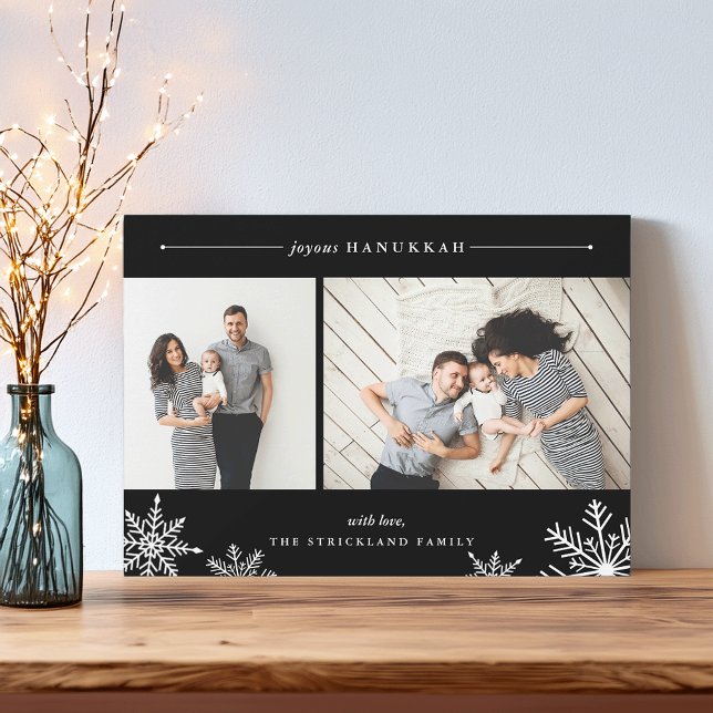 Festiva Tarjeta fotográfica de Hanukkah con micrófono para (Subido por el creador)