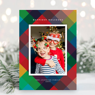 Festiva Tarjeta fotográfica de la teoría de color moderna