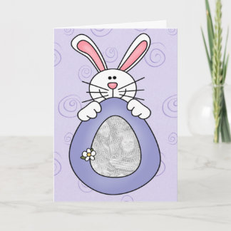 Festiva Tarjeta fotográfica de Pascua