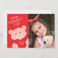 Tarjeta fotográfica de San Valentín