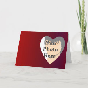 Festiva Tarjeta fotográfica de San Valentín