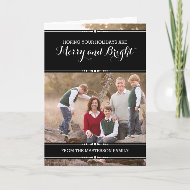 Festiva Tarjeta fotográfica Ebony Simply Moda (Anverso)