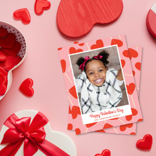 Festiva Tarjeta fotográfica El día de San Valentín Sweet H
