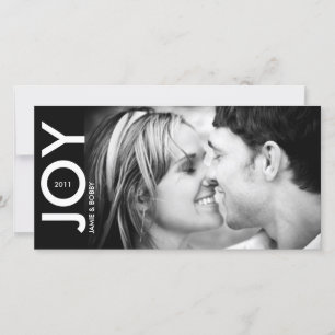 Festiva Tarjeta fotográfica JOY Holiday 1