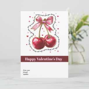 Festiva tarjeta fotográfica moderna día de San Valentín, t