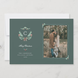 Festiva Tarjeta fotográfica monográfica Escudo
