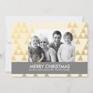 Festiva Tarjeta fotográfica navideña para Navidades Wonder