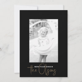 Festiva Tarjeta fotográfica Signature Cheque Moda Black Ne