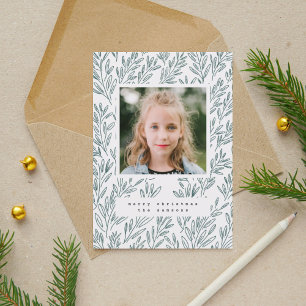 Festiva Tarjeta fotográfica Vines Holiday