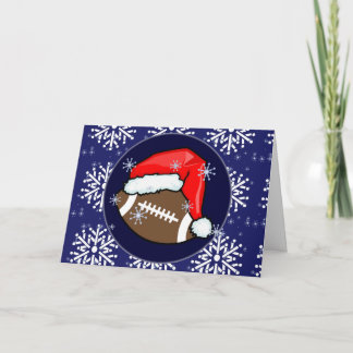Festiva Tarjeta - fútbol decorativo de Santa