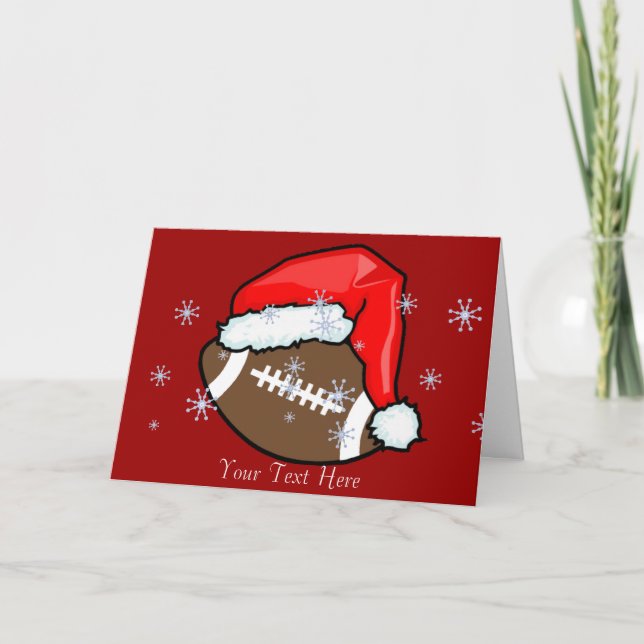 Festiva Tarjeta - Fútbol Santa (Anverso)