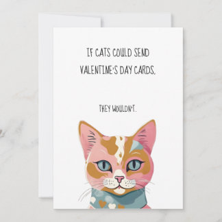Festiva Tarjeta Gatos Arte Retro Pastel San Valentin 
