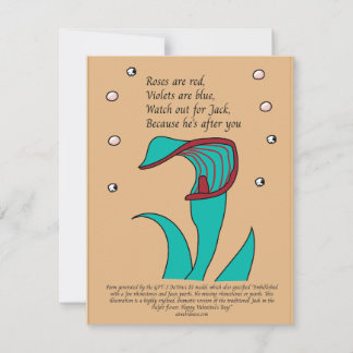 Festiva Tarjeta generada por IA Jack-in-the-pulpit