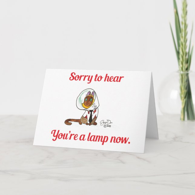 Festiva Tarjeta Get Well pronto (Anverso)