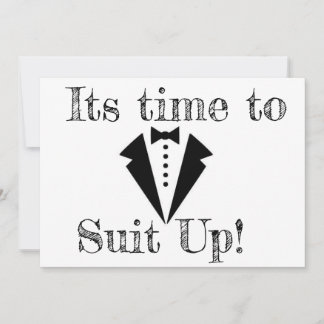 Festiva Tarjeta Groomsmen