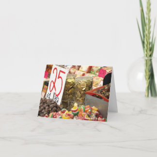 Festiva Tarjeta Hanukkah