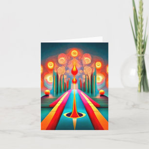 Festiva Tarjeta Hanukkah 10