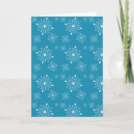 Festiva Tarjeta Hanukkah 5" X 7" en blanco