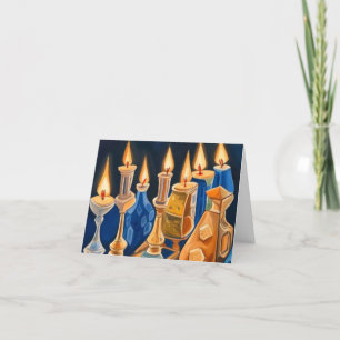 Festiva Tarjeta Hanukkah 7