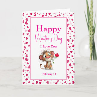 Festiva Tarjeta Happy Valentine's Day