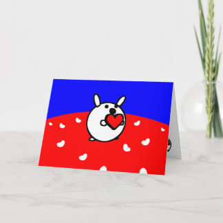 Festiva Tarjeta HEART BUNNY