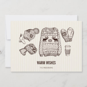 Festiva Tarjeta Holiday Essentials de Warm