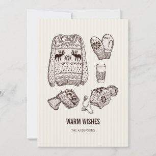 Festiva Tarjeta Holiday Essentials de Warm