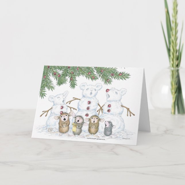 Festiva Tarjeta House-Mouse Designs® (Anverso)