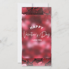 Festiva Tarjeta Imprimible Feliz Día de San Valentín