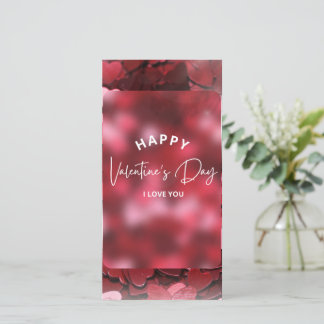 Festiva Tarjeta Imprimible Feliz Día de San Valentín