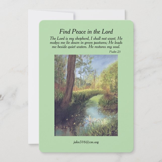 Festiva Tarjeta inspiradora (Anverso)