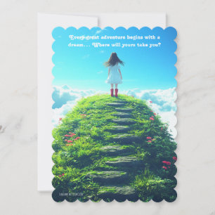 Festiva Tarjeta inspiradora - Un mensaje mágico