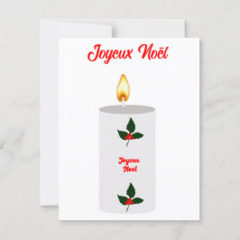 Festiva Tarjeta Joyeux Noël