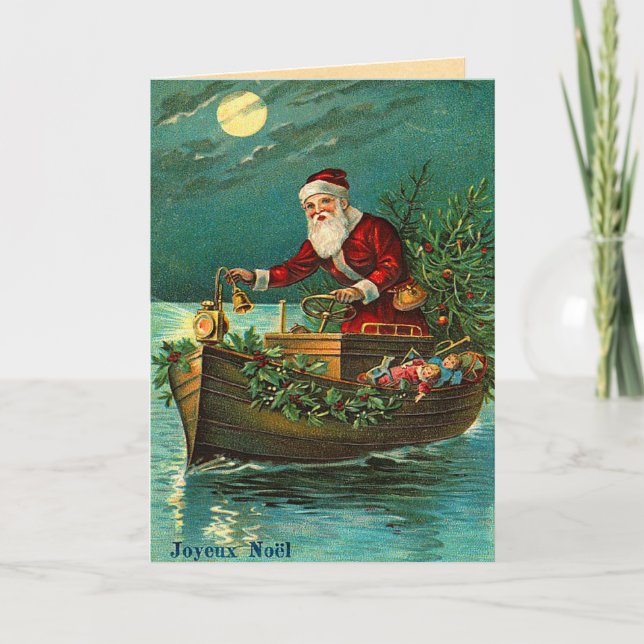 Festiva Tarjeta Joyeux Noel (Anverso)