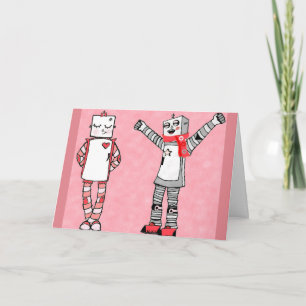 Festiva Tarjeta linda del el día de San Valentín de los