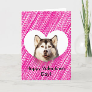 Festiva Tarjeta linda del el día de San Valentín del