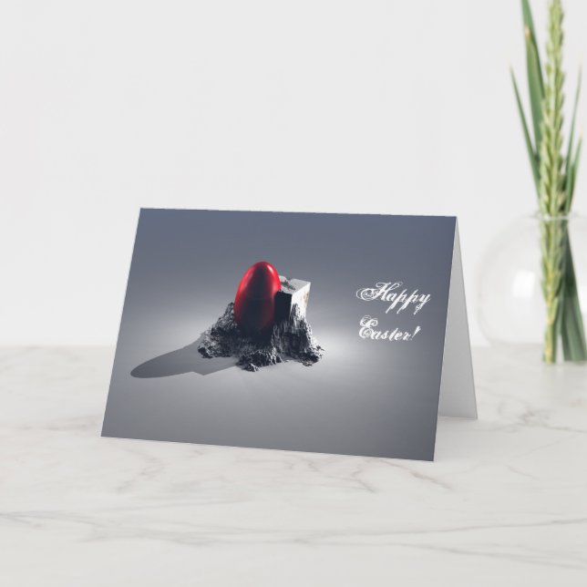 Festiva Tarjeta Masónica de Pascua (Anverso)