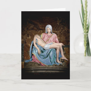 FESTIVA TARJETA MICHELANGELO PIETA