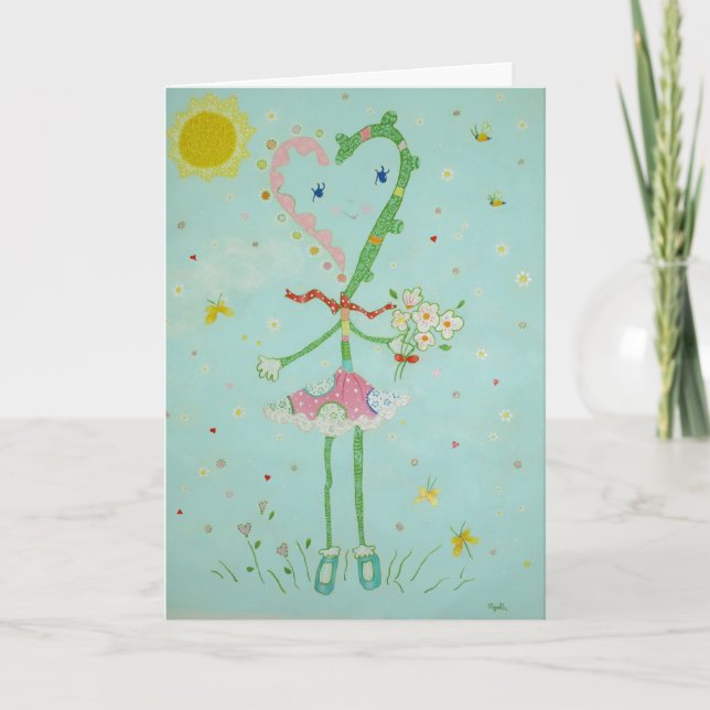 Festiva Tarjeta Miss Valentine (Anverso)