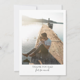 Festiva Tarjeta moderna elegante para el día del padre