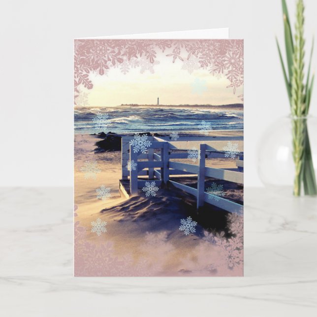 Festiva Tarjeta náutica del día de fiesta (Anverso)