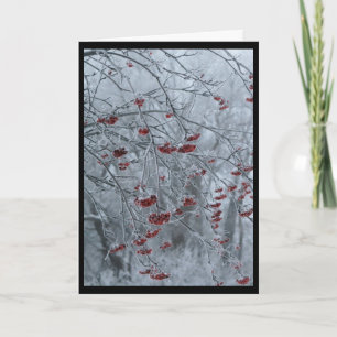 Festiva Tarjeta "Navidades Berry"